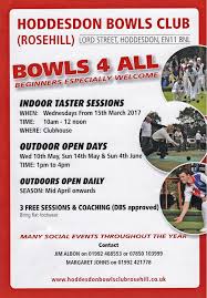 Image result for Hoddesdon (Rosehill) Bowls Club