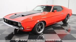 Image result for Bright Red 1972 Mustang