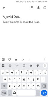 Image result for android keyboard number row