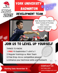 Image result for York Summer School Badminton Club