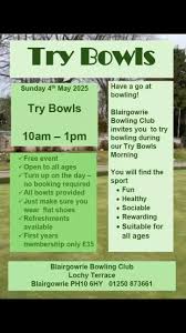 Image result for Blairgowrie Bowling Club