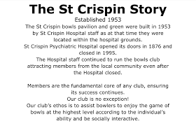 Image result for St Crispin Bowls Club