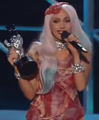 Image result for lady gaga meat dress