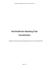 Image result for Northallerton Bowling Club