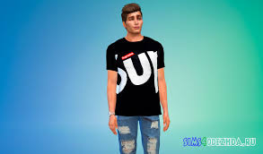 Image result for the sims 3 мужская футболка