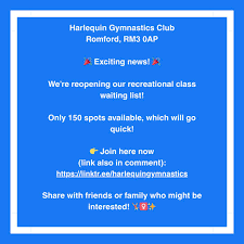 Image result for Harlequin Gymnastics Club