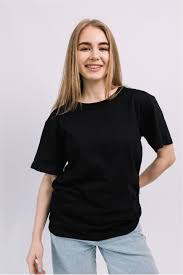 Image result for футболка черная хлопок