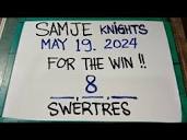 SWERTRES COMBI HOPING FOR THE WIN MAY 19, 2024 - YouTube