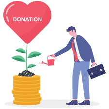 Image result for foto de fazendo caridade