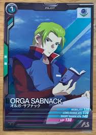 「オルガ・サブナック 機動戦士ガンダムSEED」の画像検索結果