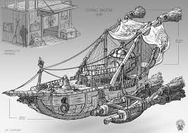 Image result for flying ship