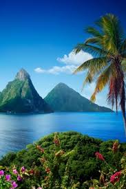 Image result for pitons lucia