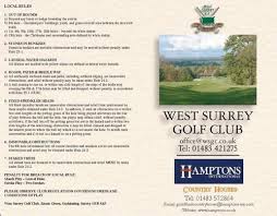 Image result for West Surrey Golf Club