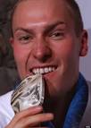 David Moeller Breaks Tooth While Biting Silver Medal