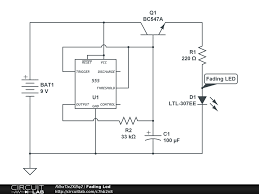 Image result for fade led 555 circuit
