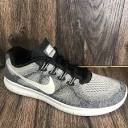 Nike Mens Free RN 2017 Running Shoes Gray 880839-002 Lace Up Low ...