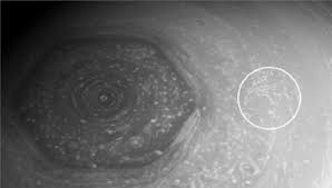 Image result for saturn north pole