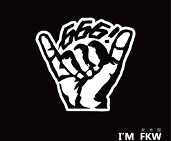 Image result for 666 hand gesture