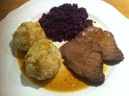 Image result for sauerbraten semmelknödel