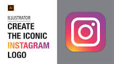 Instagram Logo Design Illustrator - YouTube