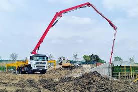Image result for concrete pump truck