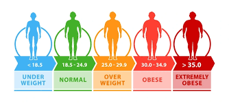 Bildresultat för bmi-tabell