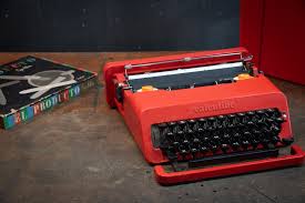 Afbeeldingsresultaat voor sottsass typewriter