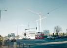 Site for SKB Corporate Headquarters. The hoarding refers to the owners as - via Daymix