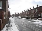 My mother's street on a snowy - via Daymix