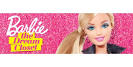Standing in front of Barbie's