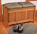Free Plans : Arts and Crafts Storage Bench - Fine Woodworking 