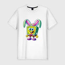 Image result for Майка с изображением спанч боба