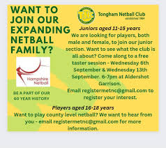 Image result for Tongham Netball Club