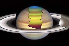 Image result for saturn north pole