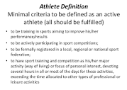 The Terms "Athlete" and "Exercisers" - American College of Cardiology