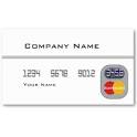 Credit Card (Blank) Business Card Template from Zazzle.