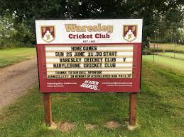 Image result for Waresley Cricket Club