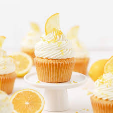 Image result for lemon cupcake