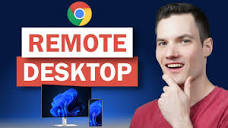 How to use Google Chrome Remote Desktop - YouTube