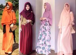 25 Contoh Model Baju Muslim Tren Sekarang 2016