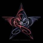 Pentagram dragons by *Ironshod on deviant ART