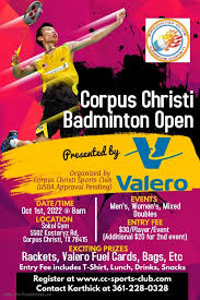 Image result for Corpus Christi Badminton Club