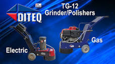 DITEQ™ TG-12 12" Grinder / Polisher 3 HP 220v 1P