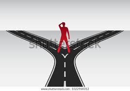 Image result for hombre en el cruce de caminos