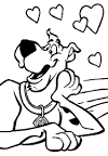 Scooby Doo coloring page