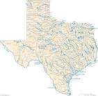 Texas Image Texas State Map   Cities, Roads, Counties, Rivers, Lakes, Topo Picture 4