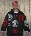 BLACKWALLSTREET RED WHITE LOGOS HOODIE   BLACK   XXL  63