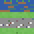 NetLogo Models Library: Frogger