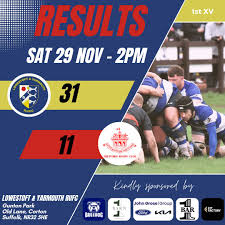 Image result for Lowestoft and Yarmouth Rugby Union Football Club