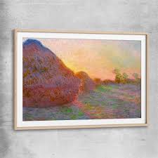 Image result for Monet haystacks